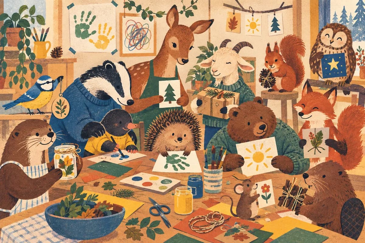 Fabriquer un cadeau avec un tout-petit (2 à 4 ans) : Selon ton choix, tu obtiens une carte pliée, un dessin entouré d'une bordure en papier ou un livret de quatre pages. L'adulte peut y écrire